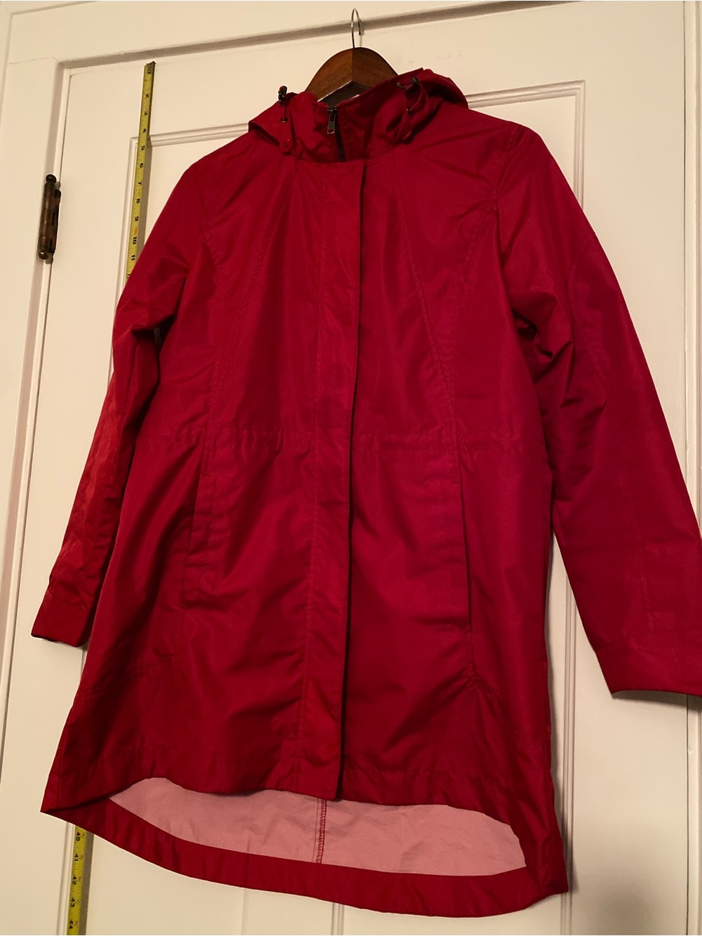 Woolrich rain jacket in red
